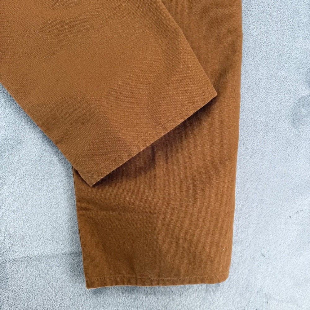 Carhartt Mens 44x36 Brown‎ Loose Fit Canvas Work Pants B11-BRN New W Tags - Picture 10 of 10